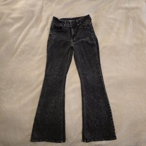 KanCan Black Washed High-Rise Flare Jeans
